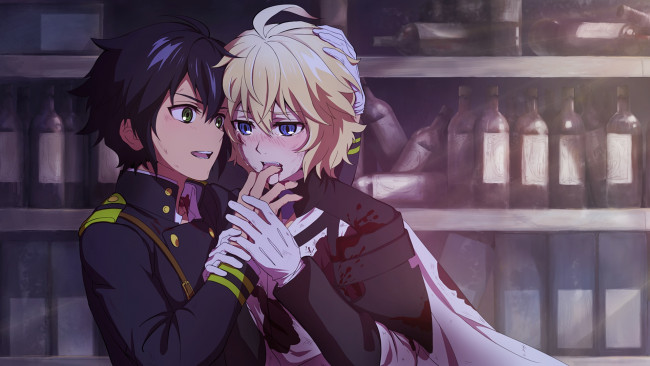 Обои картинки фото seraph of the  end, аниме, owari no seraph, персонажи