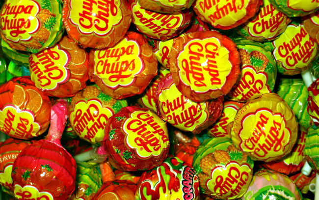 Обои картинки фото бренды, chupa chups, конфеты, много