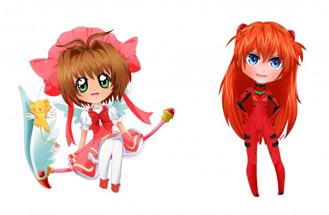 Обои картинки фото аниме, unknown,  другое, девочки