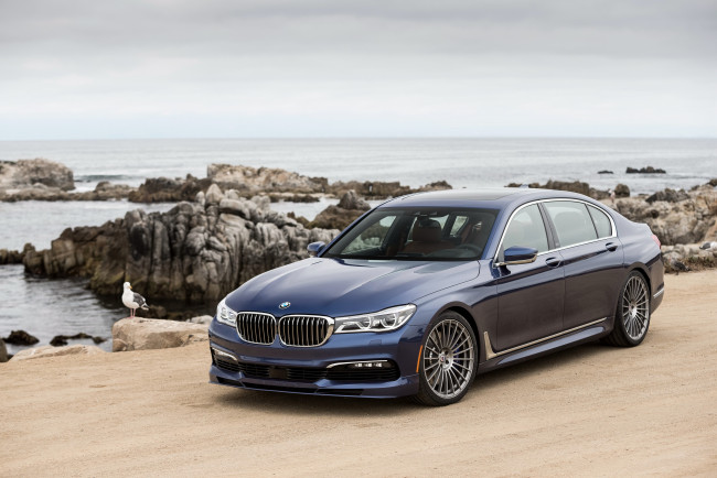 Обои картинки фото автомобили, alpine, alpina, b7, america, north, 2017г, allrad, bi-turbo