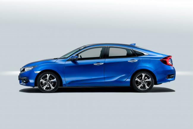 Обои картинки фото автомобили, honda, sedan, civic, 2016г, worldwide