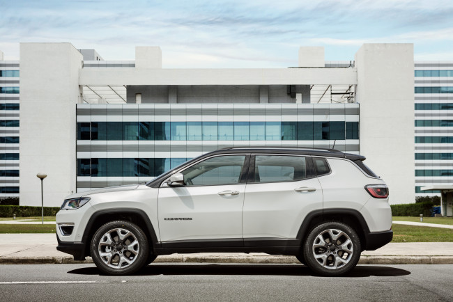 Обои картинки фото автомобили, jeep, compass, 2016г, latam, limited