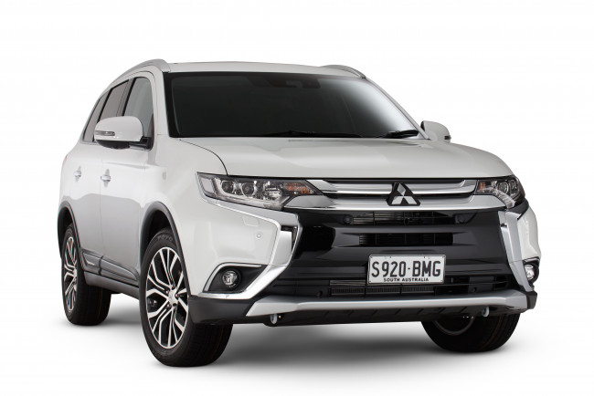 Обои картинки фото автомобили, mitsubishi, outlander, au-spec