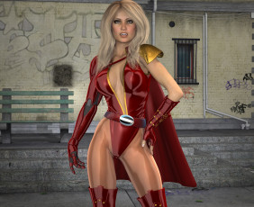 Картинка 3д+графика люди+ people фон взгляд девушка