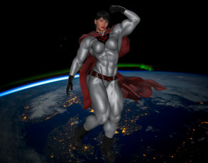 Картинка 3д+графика фантазия+ fantasy фон взгляд девушка