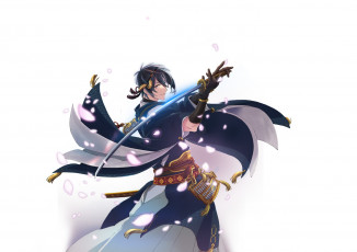 Картинка аниме touken+ranbu танец мечей