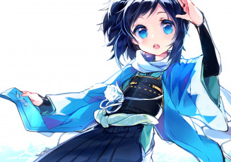 Картинка аниме touken+ranbu танец мечей