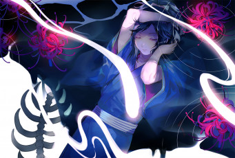 Картинка аниме touken+ranbu танец мечей