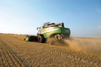 Картинка техника комбайны fendt
