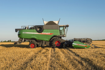 Картинка техника комбайны fendt