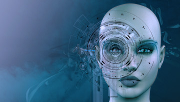 Картинка 3д+графика _science+fiction губы красивая взгляд