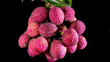 Картинка еда личи экзотика слива китайская