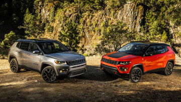 Картинка jeep+compass+limited+and+trailhawk+2017 автомобили jeep 2017 trailhawk limited compass