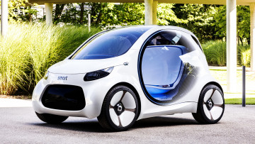 Картинка smart+fortwo+vision+eq+concept+2017 автомобили smart 2017 concept eq vision fortwo