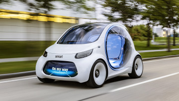 Картинка smart+fortwo+vision+eq+concept+2017 автомобили smart fortwo concept 2017 eq vision