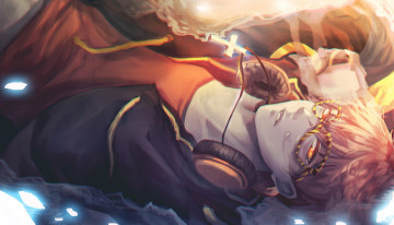 Картинка аниме mystic+messenger choi saeyoung