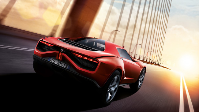 Обои картинки фото giugiaro parcour 2013, автомобили, giugiaro, 2013, parcour