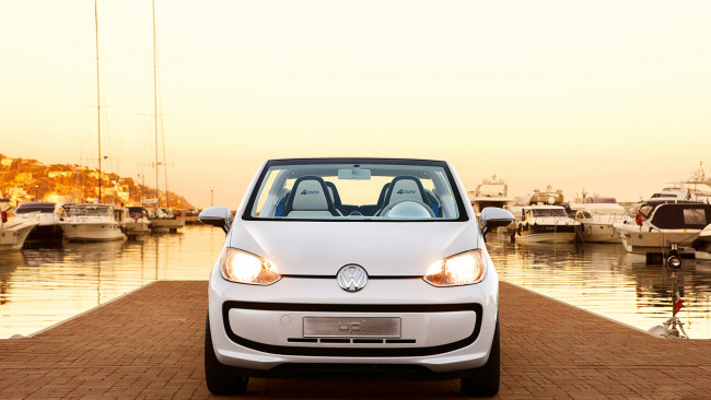 Обои картинки фото italdesign giugiaro vw-up 2012, автомобили, italdesign, vw-up, giugiaro, 2012