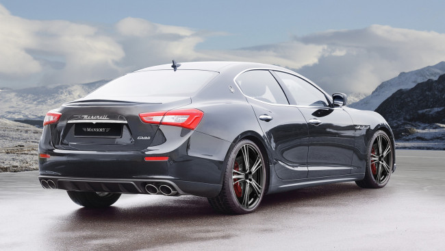 Обои картинки фото mansory maserati ghibli 2016, автомобили, maserati, mansory, ghibli, 2016