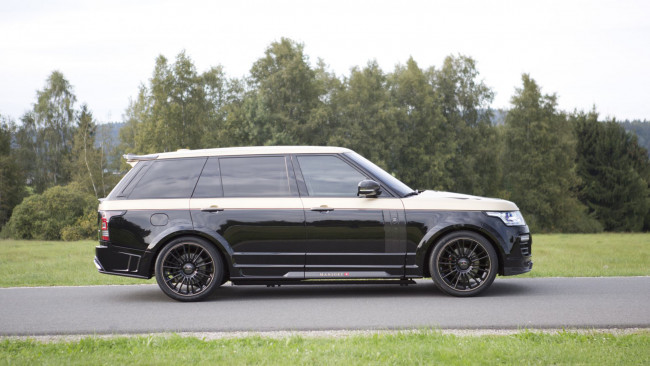 Обои картинки фото mansory range rover autobiography extended 2016, автомобили, range rover, 2016, extended, autobiography, range, rover, mansory