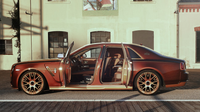 Обои картинки фото mansory rolls-royce ghost series-ii 2015, автомобили, rolls-royce, mansory, ghost, series-ii, 2015