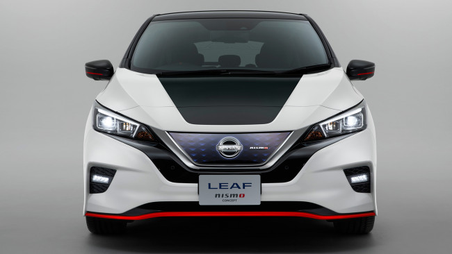 Обои картинки фото nissan leaf nismo concept 2017, автомобили, nissan, datsun, leaf, 2017, concept, nismo