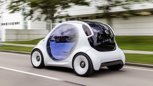 Обои картинки фото smart fortwo vision eq concept 2017, автомобили, smart, concept, eq, vision, fortwo, 2017