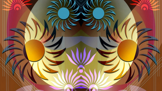 Обои картинки фото векторная графика, графика , graphics, цвета, фон, узор