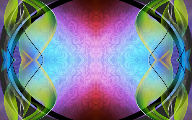 Обои картинки фото векторная графика, графика , graphics, цвета, фон, узор