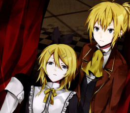 Картинка аниме vocaloid вокалоид