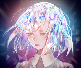 Картинка аниме houseki+no+kuni страна самоцветов