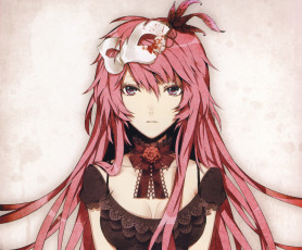 Картинка аниме vocaloid девушка