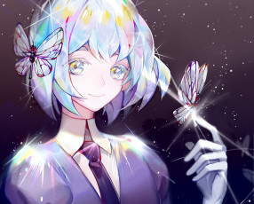 Картинка аниме houseki+no+kuni страна самоцветов