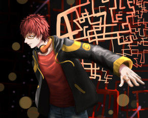 Картинка аниме mystic+messenger парень