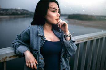 Картинка девушка девушки -unsort+ брюнетки темноволосые модель