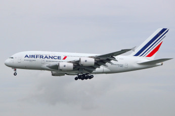 Картинка a380-861 авиация пассажирские+самолёты авиалайнер