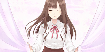 Картинка аниме idolm@ster девушка