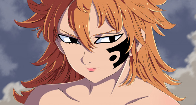 Обои картинки фото аниме, nanatsu no taizai, девушка