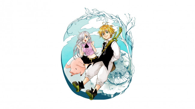 Обои картинки фото аниме, nanatsu no taizai, семь, смертных, грехов