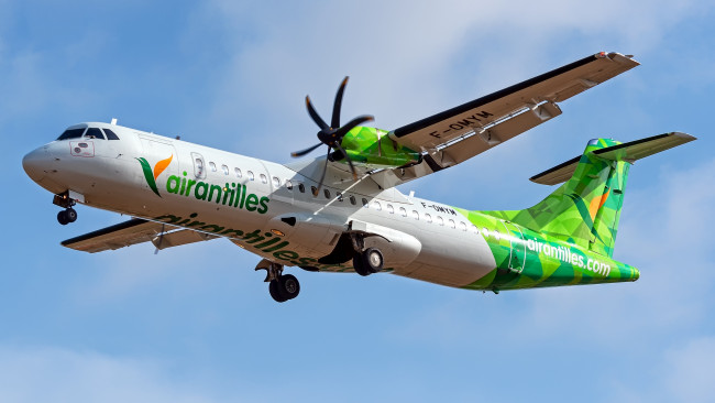 Обои картинки фото atr 72-600, авиация, пассажирские самолёты, авиалайнер