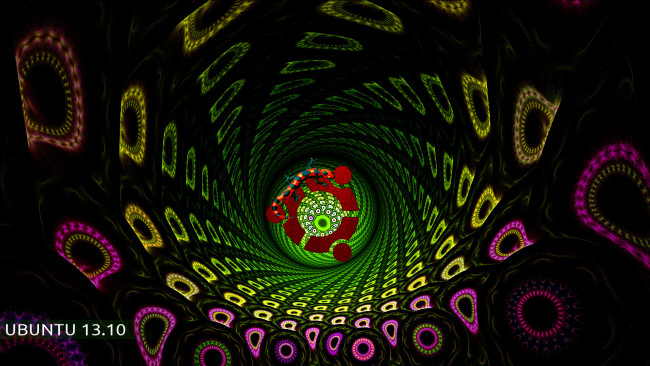 Обои картинки фото компьютеры, ubuntu linux, логотип, фонл