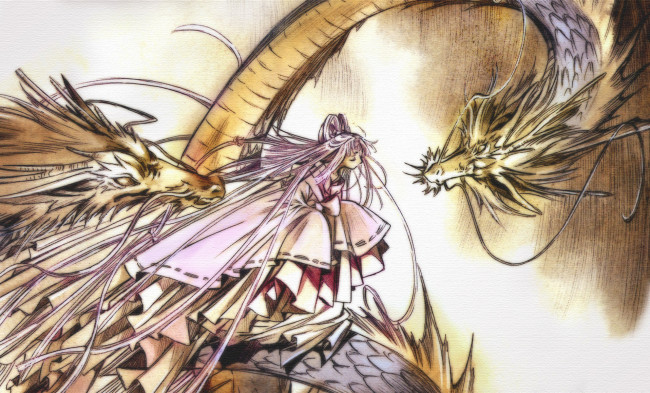 Обои картинки фото аниме, tsubasa reservoir chronicles, девушка