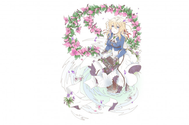 Обои картинки фото аниме, violet evergarden, девушка