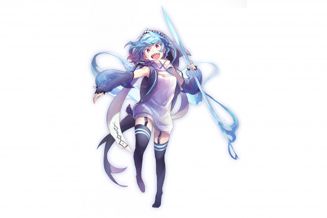 Обои картинки фото аниме, vocaloid, девушка