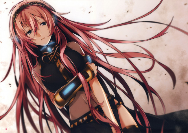 Обои картинки фото аниме, vocaloid, девушка