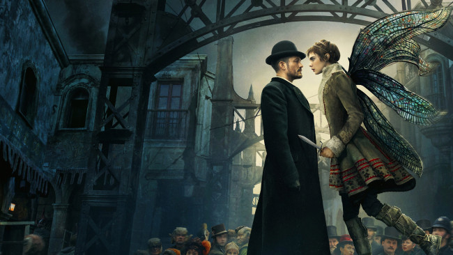 Обои картинки фото carnival row , 2019-, кино фильмы, -unknown , другое, фэнтези, триллер, кара, делевинь, сериал, орландо, блум, детектив, криминал