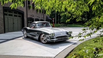 Картинка автомобили corvette 1962 chevrolet