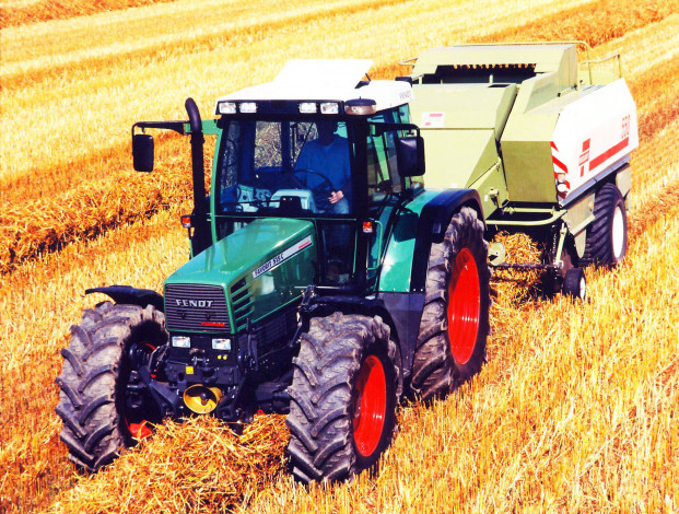 Обои картинки фото техника, тракторы, fendt