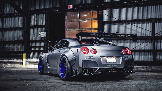 Обои картинки фото автомобили, nissan, datsun, gt-r, by, liberty, walk