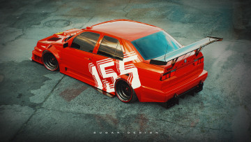 Картинка автомобили 3д alfa romeo 155 ti